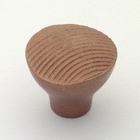 Natural Bronze Stripped Knob 1.25"