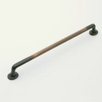 Aged Bronze Rustic 12" Pull