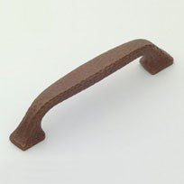 Natural Bronze Hammered Pull 3"