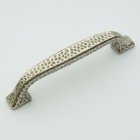 Sterling Hammered Pull 3"