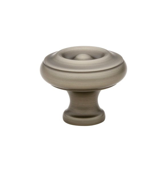 Pewter Waverly Knob 1"
