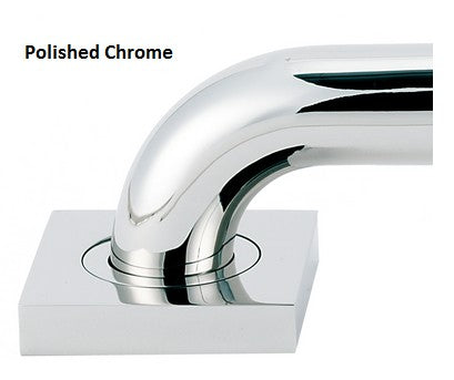 Contemporary Grab Bar Brackets Only