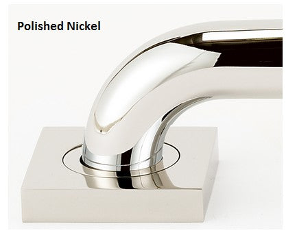 Contemporary Grab Bar Brackets Only