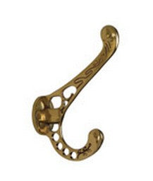 Polished Brass Victorian Hook