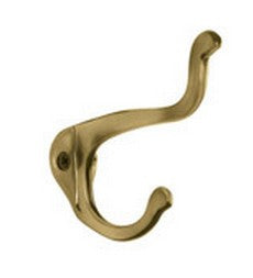 Polished Brass Schoolhouse Hook