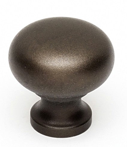 Chocolate Bronze Round Knob 1 1/4"