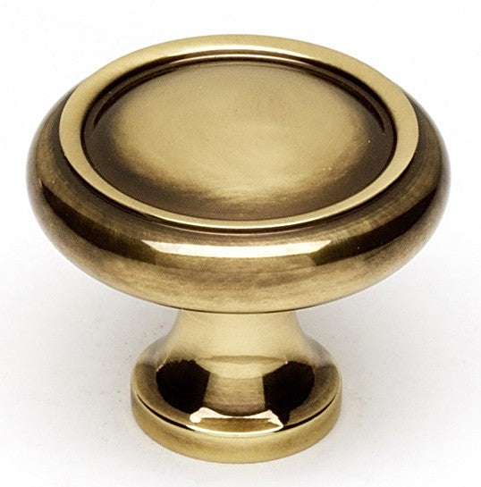 Old-Fashioned Polished Antique Knob 1"