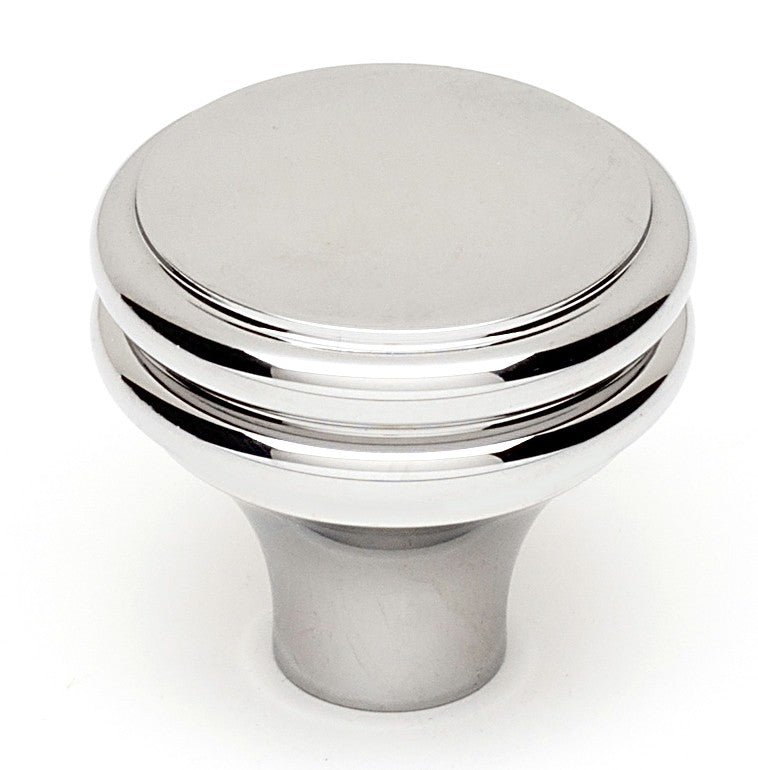 Polished Chrome Deco Knob