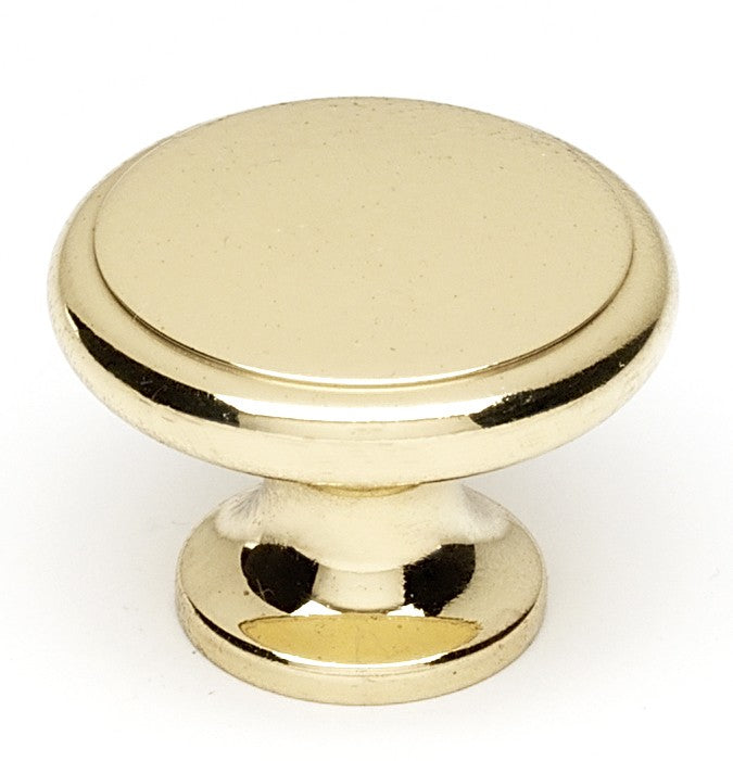 Deco Polished Brass Knob
