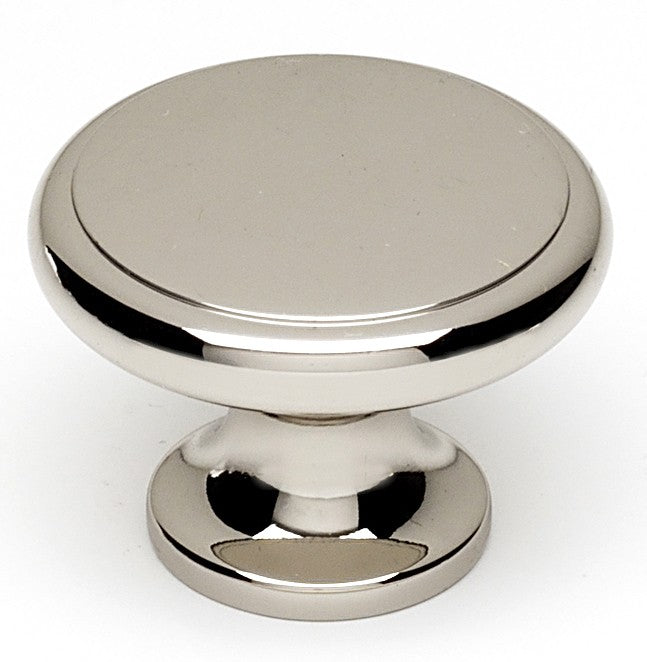 Deco Polished Nickel Knob