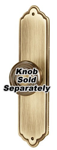 Rectangular Antique English Back Plate