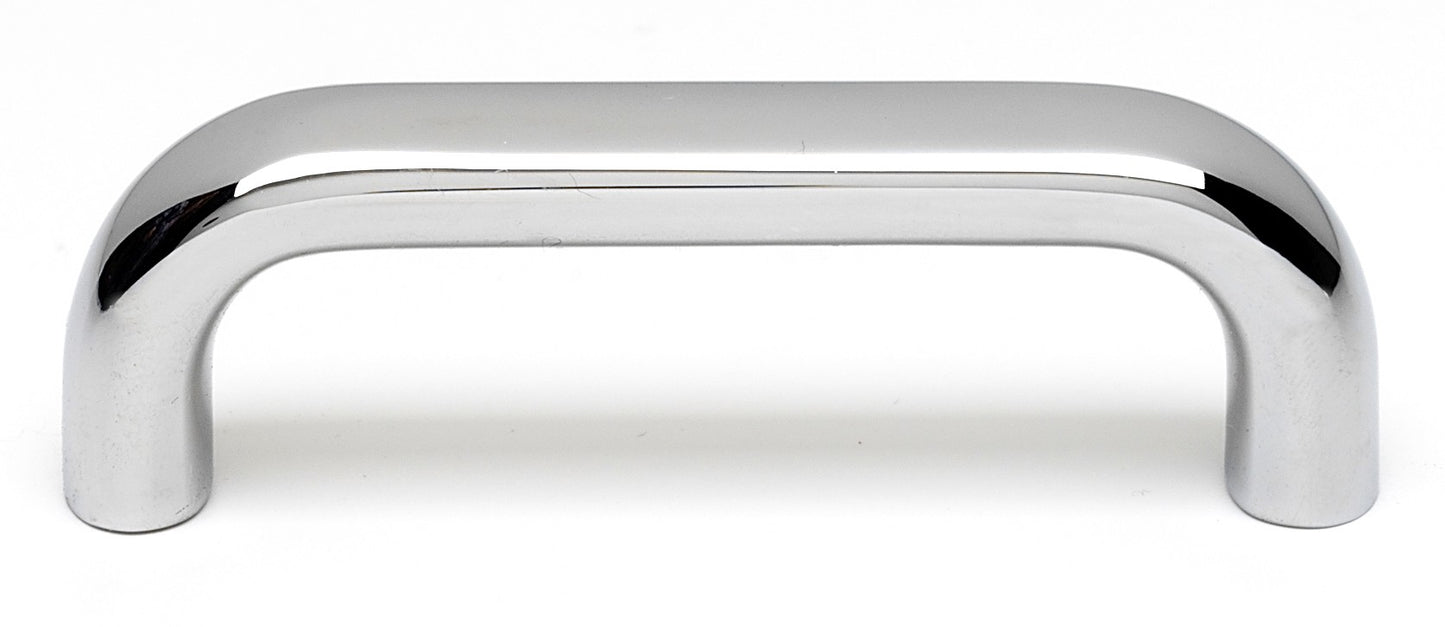 Contemporary Polished Chrome Pull 3"