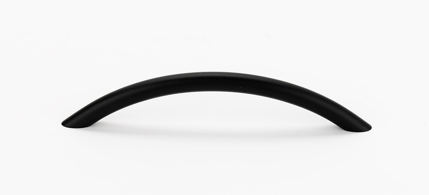 Matte Black Crescent Pull 5"
