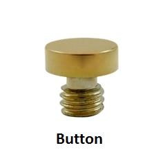 PVD Brass 1 1/2"X 1 1/2" Cabinet Hinge