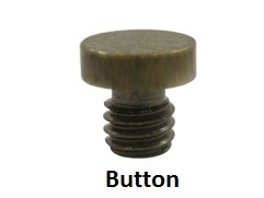 Antique Brass 2 1/2"X 2" Cabinet Hinge