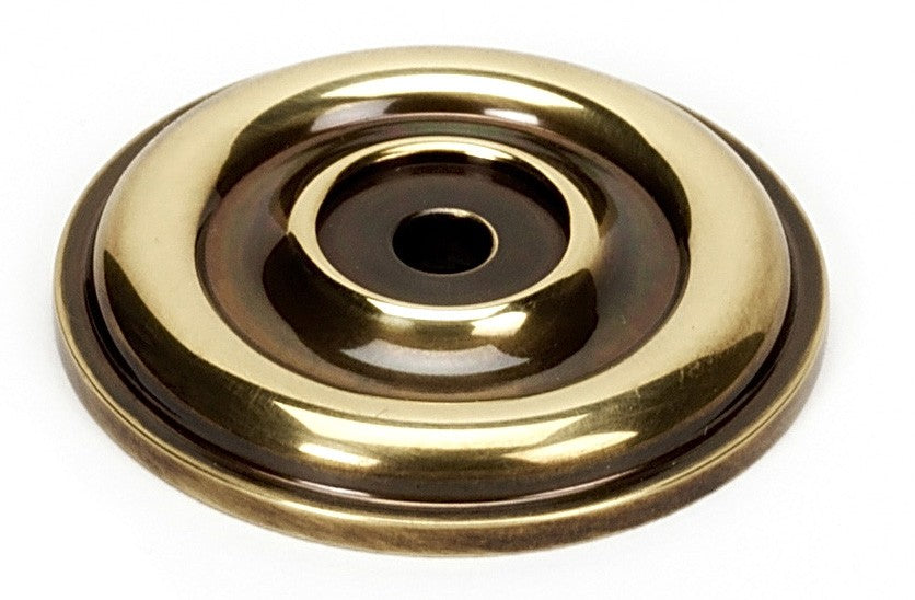 Polished Antique Victorian Knob Back Plate