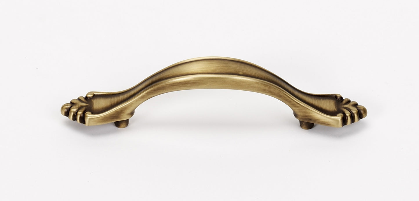 Antique English Matte Victorian Pull 3.5"