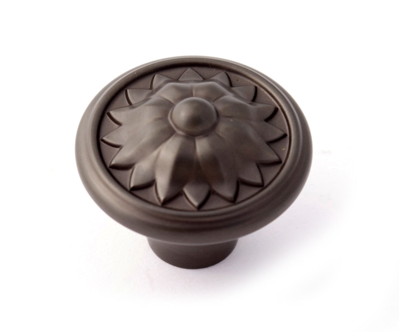 Chocolate Bronze Decorative Knob 1.5"