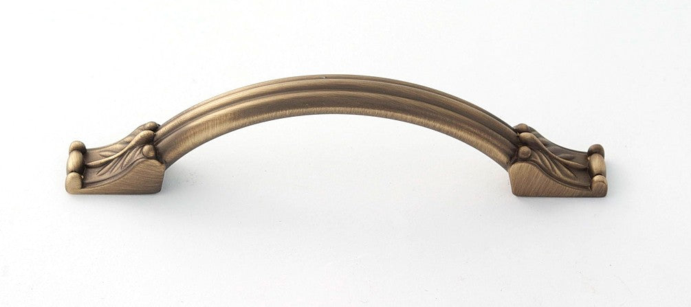 Antique English Matte Decorative Pull 4"