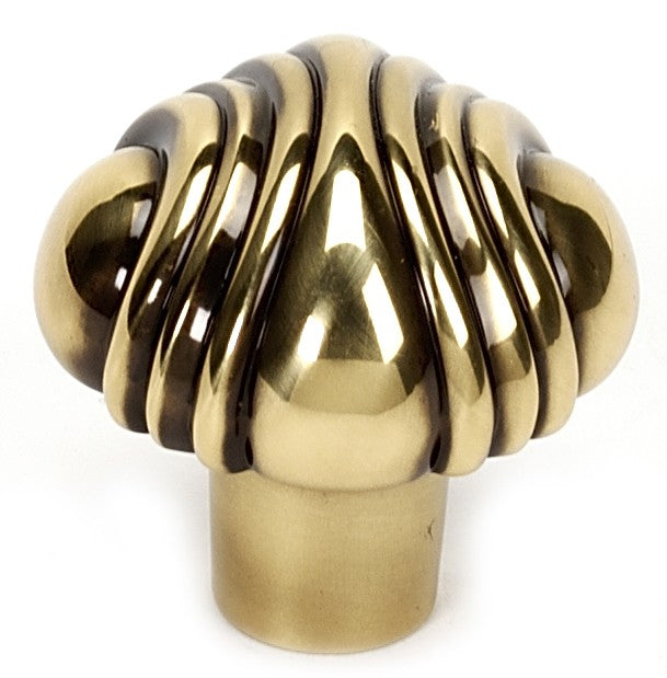 Polished Antique Ornate Knob 1.25"