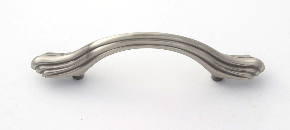 Satin Nickel Ornate Pull 3"