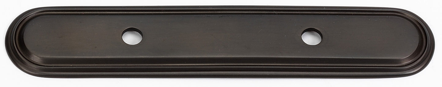 Chocolate Bronze Ornate Pull Back Plate