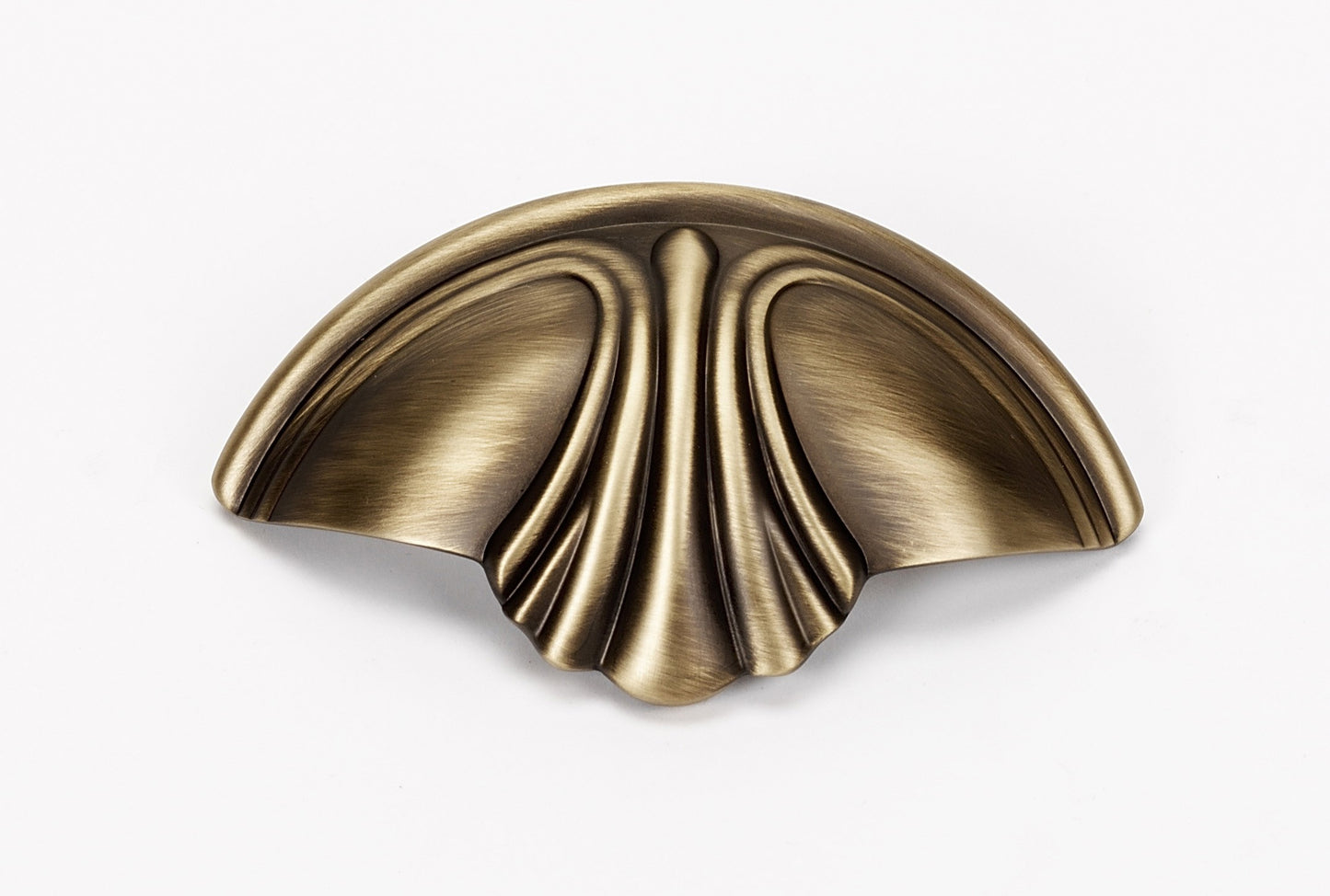 Antique English Matte Ornate Cup Pull