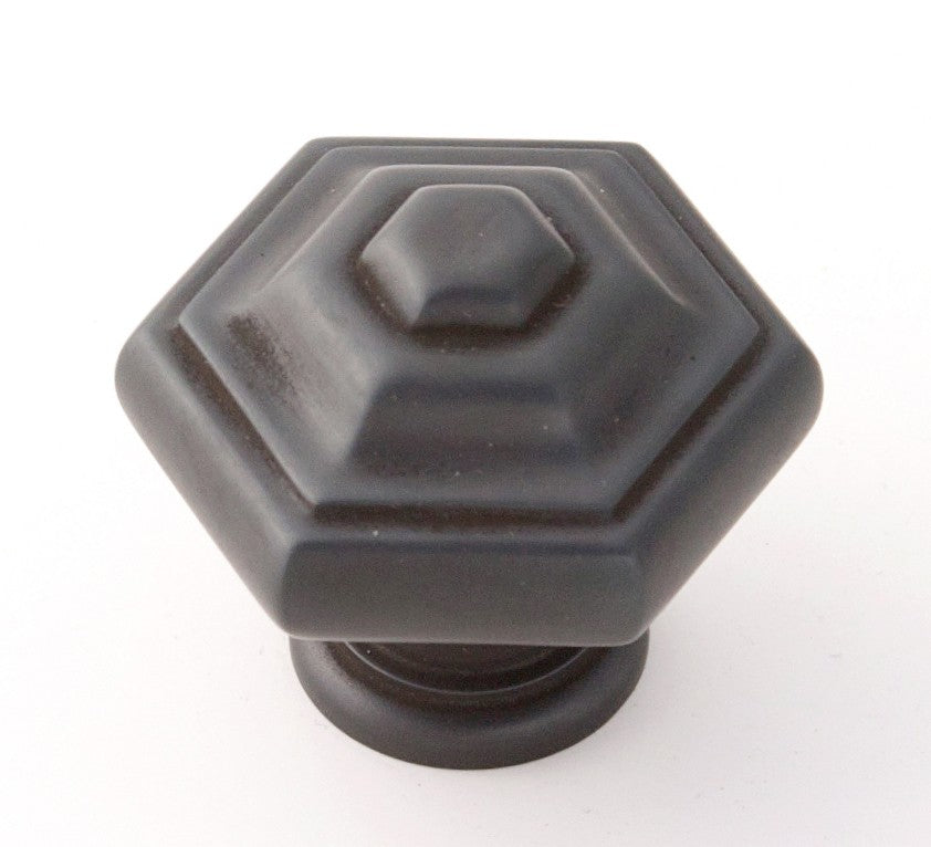 Hexagon Bronze Knob