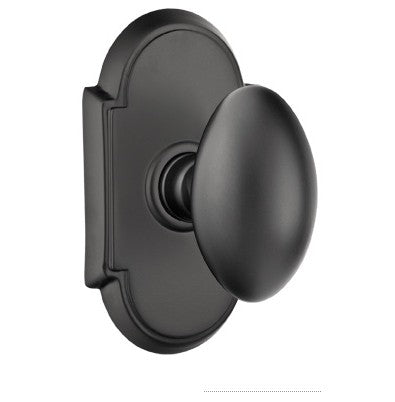 No. 1003 Door Knob (ARC) Flat Black