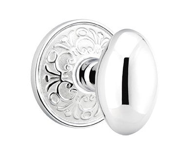 No. 1003 Door Knob (ORN) Polished Chrome