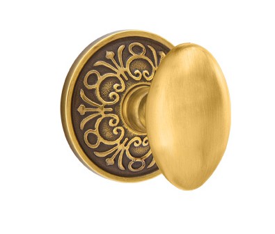 No. 1003 Door Knob (ORN) French Antique