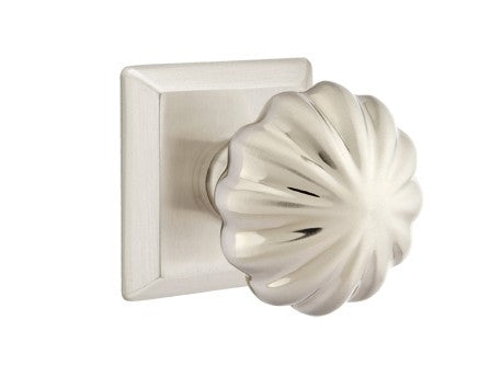 No. 1004 Door Knob (SQR) Satin Nickel