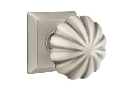 No. 1004 Door Knob (SQR) Pewter