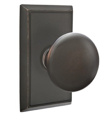 No. 1005 Door Knob (RCT) Oil Rubbed Bronze