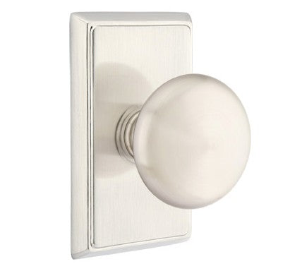 No. 1005 Door Knob (RCT) Satin Nickel