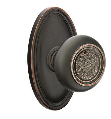 No. 1006 Door Knob (OVL) Oil Rubbed Bronze