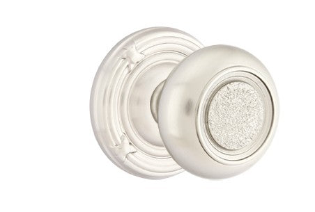 No. 1006 Door Knob (RBR) Satin Nickel