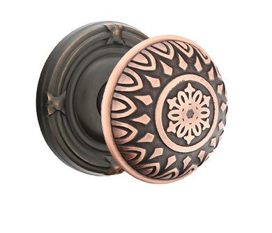 No. 1007 Door Knob (RBR) Oil Rubbed Bronze