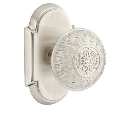 No. 1007 Door Knob (ARC) Satin Nickel