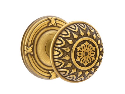 No. 1007 Door Knob (RBR) French Antique