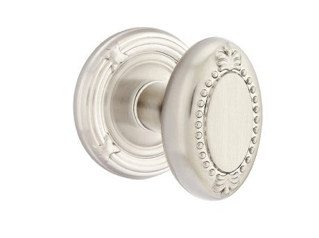 No. 1008 Door Knob (RBR) Satin Nickel