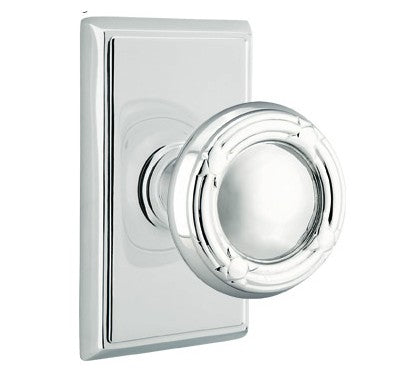 No. 1009 Door Knob (RCT) Polished Chrome