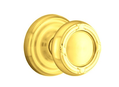No. 1009 Door Knob (RND) Polished Brass
