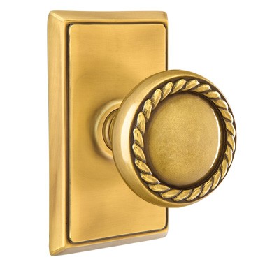 No. 1010 Door Knob (RCT) French Antique