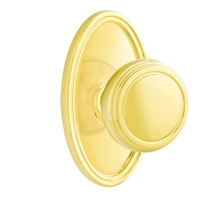 No. 1010 Door Knob (OVL) PVD