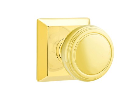 No. 1010 Door Knob (SQR) PVD