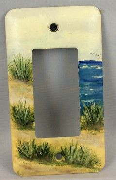 Ocean Breeze GFI Switch Plate