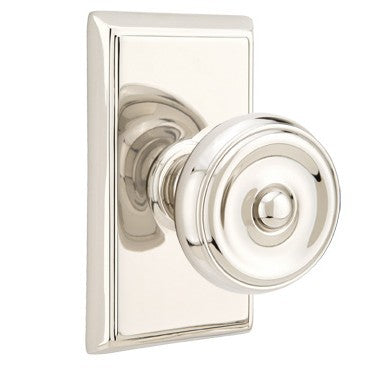 No. 1012 Door Knob (RCT) Polished Nickel