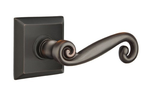 No. 5001 Door Lever (SQR) Oil Rubbed Bronze