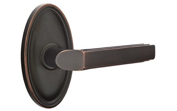 No. 5003 Door Lever (OVL) Oil Rubbed Bronze